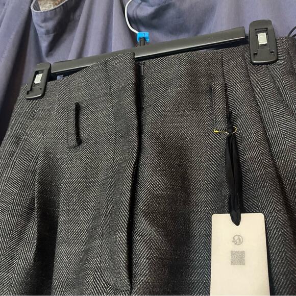 FORTE FORTE 100% Wool High Rise Grey Trouser Pant Size 00 13225_my pants - Picture 8 of 16